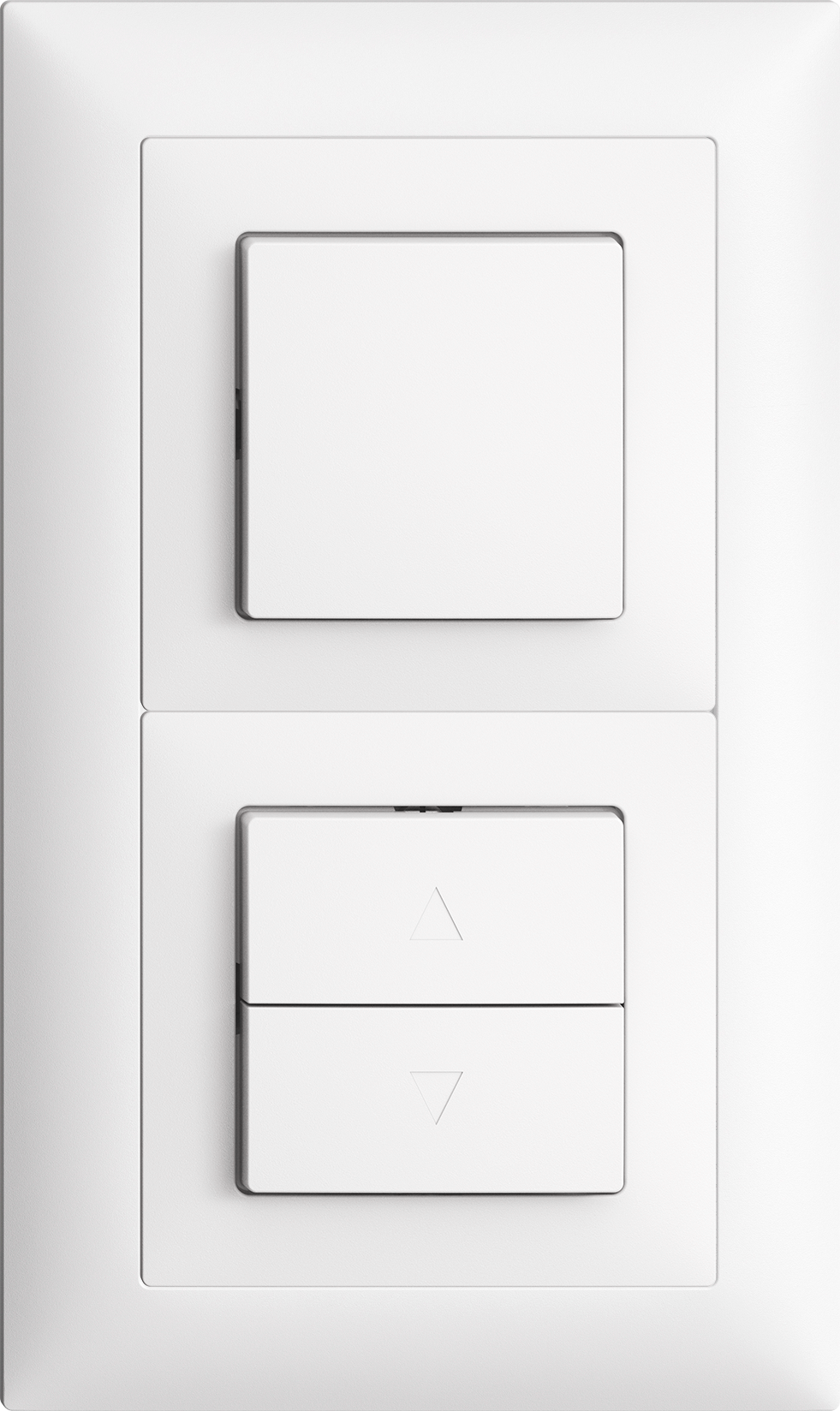 Combinazione INC Edue 2×1 Interrut 3/1+Interrut p.tapparella 1C bi