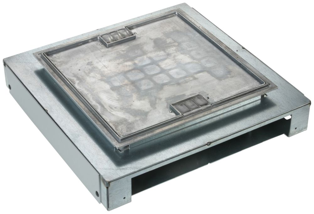 Scatola di raccordo h=82…110 per canale di sotto.50×300mm