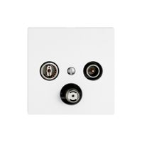 Antennendose TV-R-SAT EDIZIO.liv SNAPFIX® DB53 Stichdose ws