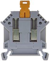 Messertrennklemme Woertz 0.5…2.5mm² 24A 800V Schraubanschluss 1×2 TH35/G32 grau