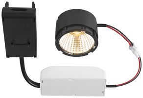 Leuchtteil SLV NEW TRIA 8.3W 750lm 930 38° DIM Ø50 schwarz