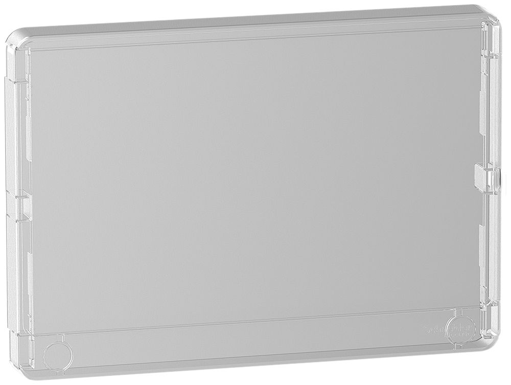 Porte Schneider Electric Resi9CX 1 rangée 18 mod.transparent