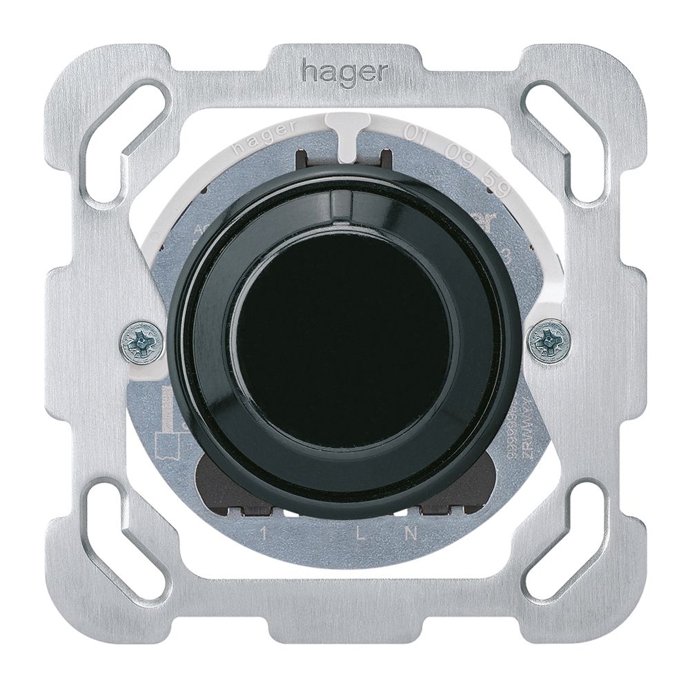 Variateur rotatif station secondaire ENC Hager basico BM noir