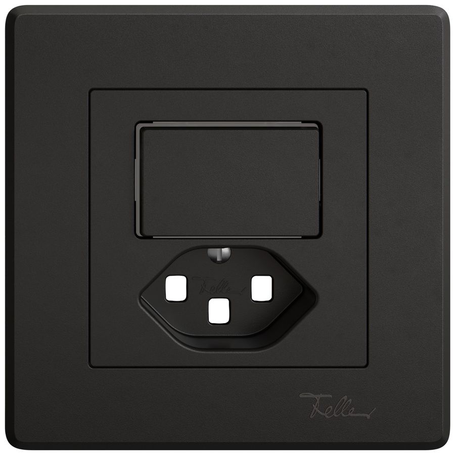 UP-Montageset EDIZIO.liv SNAPFIX® für Kombi.T23 m.1 Knopf bel.m.Seitenlinse sz