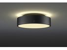 LED-Deckenleuchte SLV MEDO 30 12W 1200lm 927/930/940 IP50 DIM Ø280mm schwarz