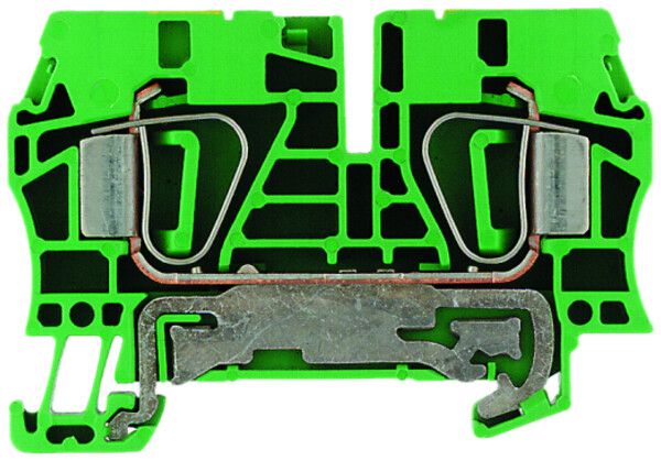 Borne de protection Weidmüller ZPE 6 connexion à ressort 6mm² vert/jaune