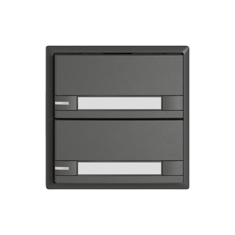 Universaltaster EDIZIO.liv UNI SNAPFIX® 5…48V m.LED blau 2× 2-Tbed.Pap.dgu