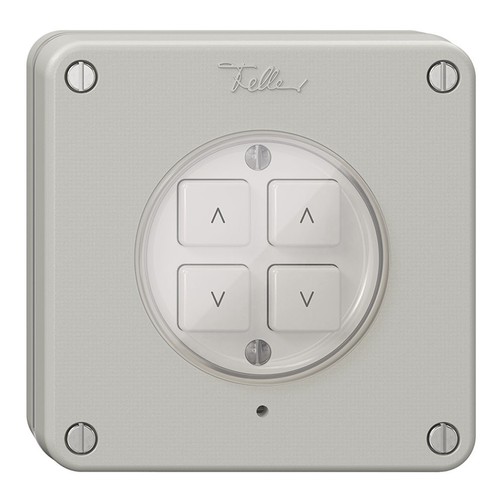 UP-Storenschalter 2K/4T NEVO Wiser lichtgrau