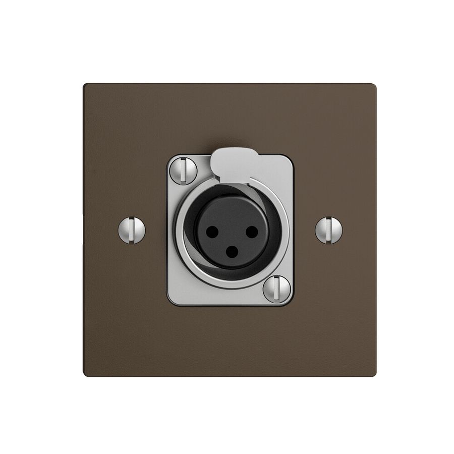 UP-Montageset EDIZIOdue für XLR coffee
