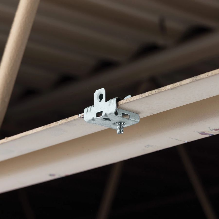 Flanschträger Caddy Gewindestift M6×11mm Flansch 14…20mm, Edelstahl