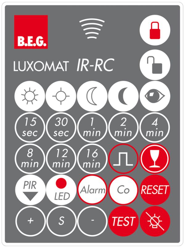 Telecomando Luxomat IR-RC
