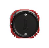 Raumtemperatursensor STANDARDdue Wiser SNAPFIX® K+ 230V Ø53mm sz