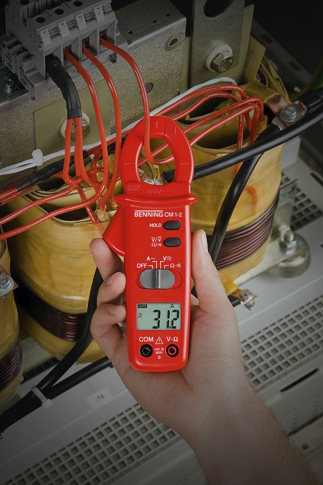 Pinza amperometrica Benning CM 1-2 600VUC 400A 20MΩ Cat III 600V