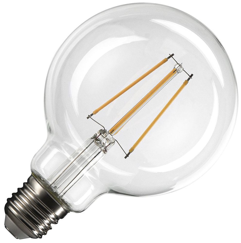 LED-Lampe SLV G95 E27 7.5W 800lm 2700K klar DIM