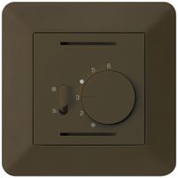 Thermostat ENC Hager kallysto.trend, a.interrupteur chauffage/refroidiss., br