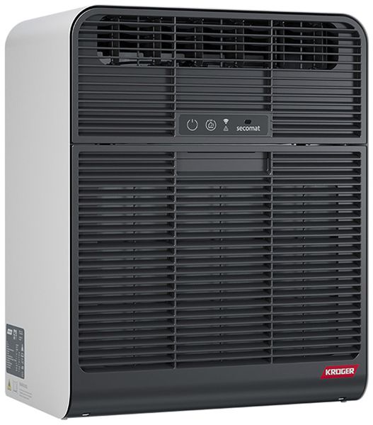 Wäschetrockner Krüger SECOMAT 2 7.5kg 618W 230V 10A 5…30 °C anthrazit/weiss