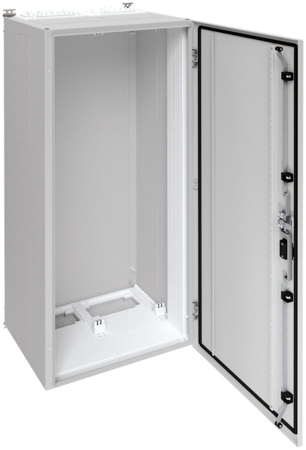 Armoire murale Hager univers porte pleine CP I IP55 1400×550×400mm RAL 7035