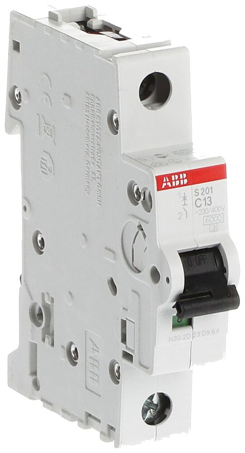Disgiuntore ABB S201-C13 13A C 6kA