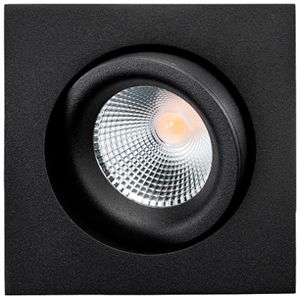 Downlight LED SG Junistar Lux Square 8W 620lm 940 IP20/IP44 42° VAR 95×95mm no