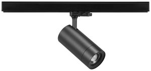 LED-Strahler Sylvania Lenzo Large 30W 1925lm 930 DIM 3PH 18°…50° Ø75 schwarz