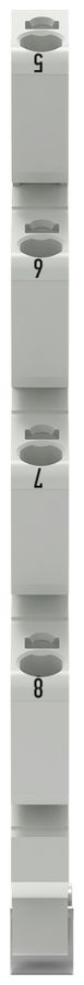 Distributore di potenziale WAGO guida DIN 35 mm 4P 24V 20A