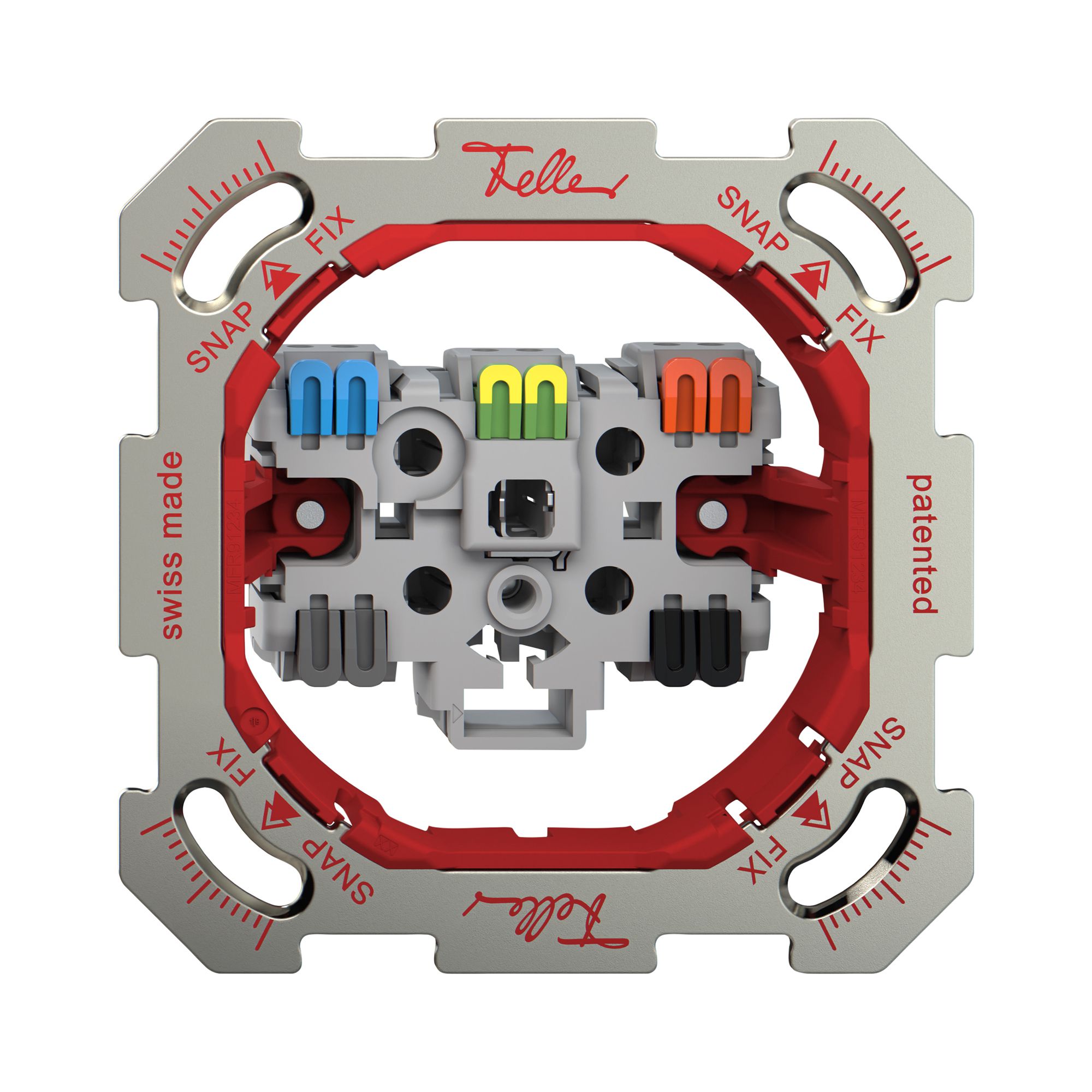 UP-Steckdose Feller SNAPFIX® 1×T15