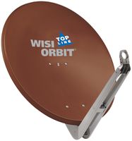 Parabolantenne Orbit Line WISI OA85I, 85cm, Al, rotbraun