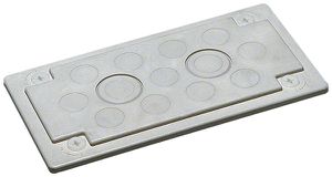 Leitungseinführung Hager Univers 235×15×15mm 13 Steckverbinderöffnungen