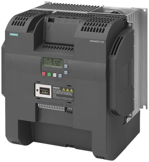 Frequenzumrichter Siemens SINAMICS V20 18.5kW 3AC Klasse C3 Modbus