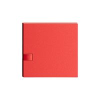 Tasto 1/1 KNX/elettronic.s.LED EDIZIOdue comando semplice berry