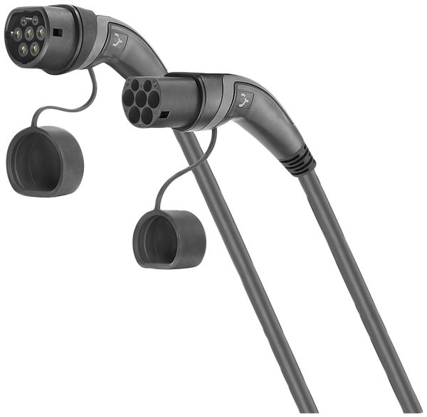 AC-Ladekabel Weidmüller Mode 3 Typ2/Typ2 11kW 20A 400V 7.5m schwarz