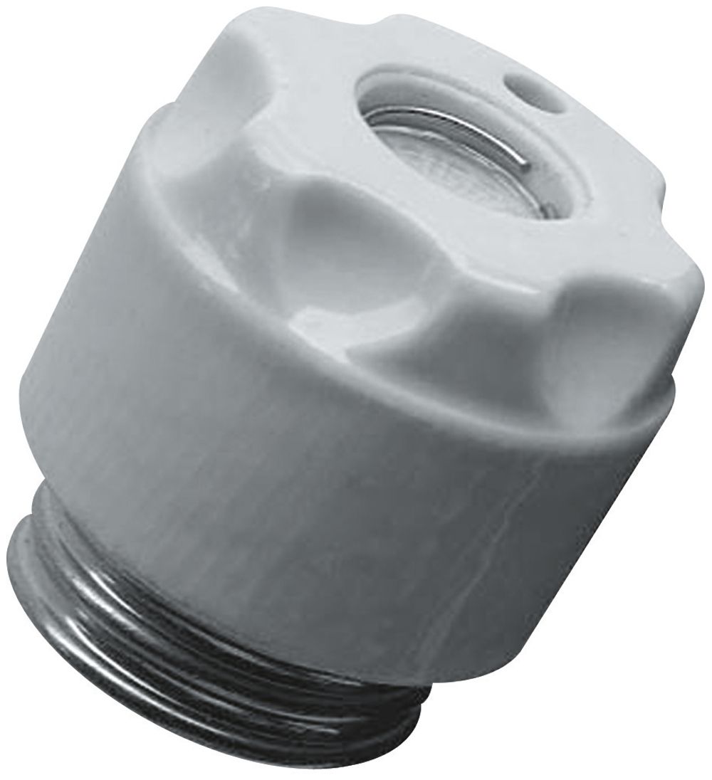 Sicherungskopf KII 34 E27 25A ws m.Prüfloch