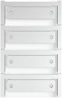Marcatore per apparecchi Weidmüller MultiCard CC 15×60mm PA66 grigio