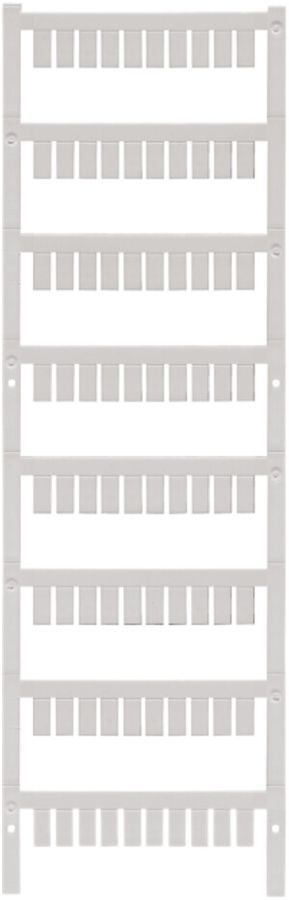 Marqueur d'appareil Weidmüller MultiCard ESG enfichable 10×5mm PA66 blanc