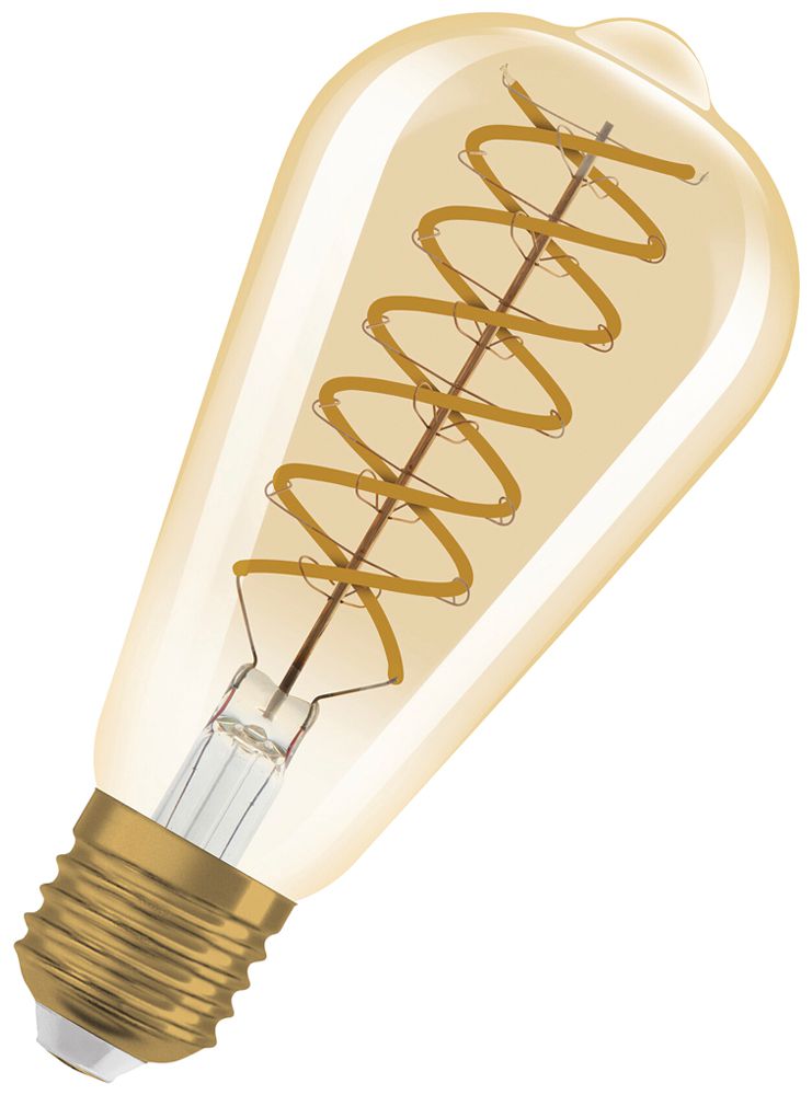 Lampada LED Osram Vintage 1906 E27 8.8W 806lm 824 REG Ø64×143mm oro
