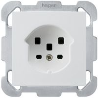 Presa INC kallysto T25 bianco morsetti a vite con piastra di fissaggio