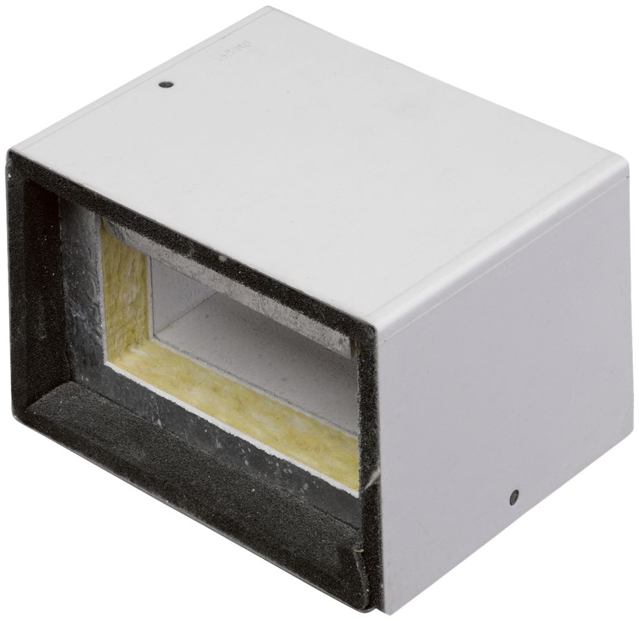 Anpassstück tehalit FWK 3E 50×110mm, verkehrsweiss