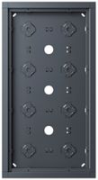 AP-Gehäuse Siedle 8× 232×432×36.5mm anthrazit