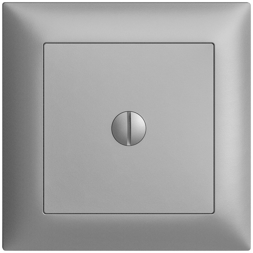 Blindabdeckung EDIZIOdue silver