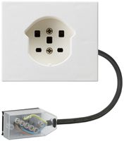 Presa INS T25 L2 bianco per cavo piatto Technofil