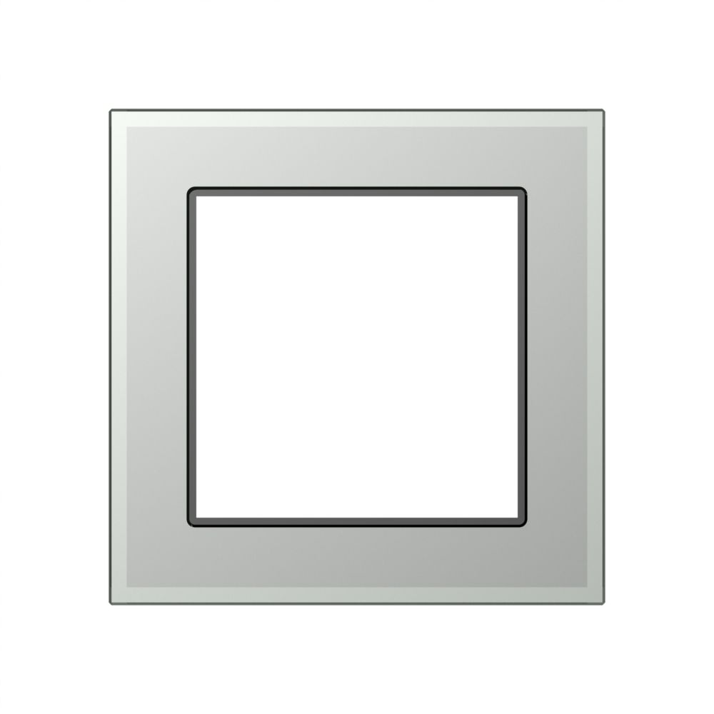 Abdeckrahmen SIDUS 1×1 transparent