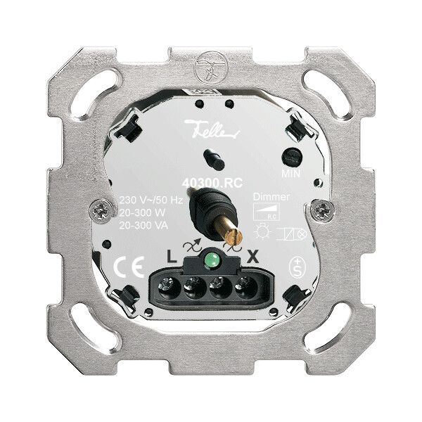 Inserto regolatore FH 20…300W illuminabile ritardo fase discendente