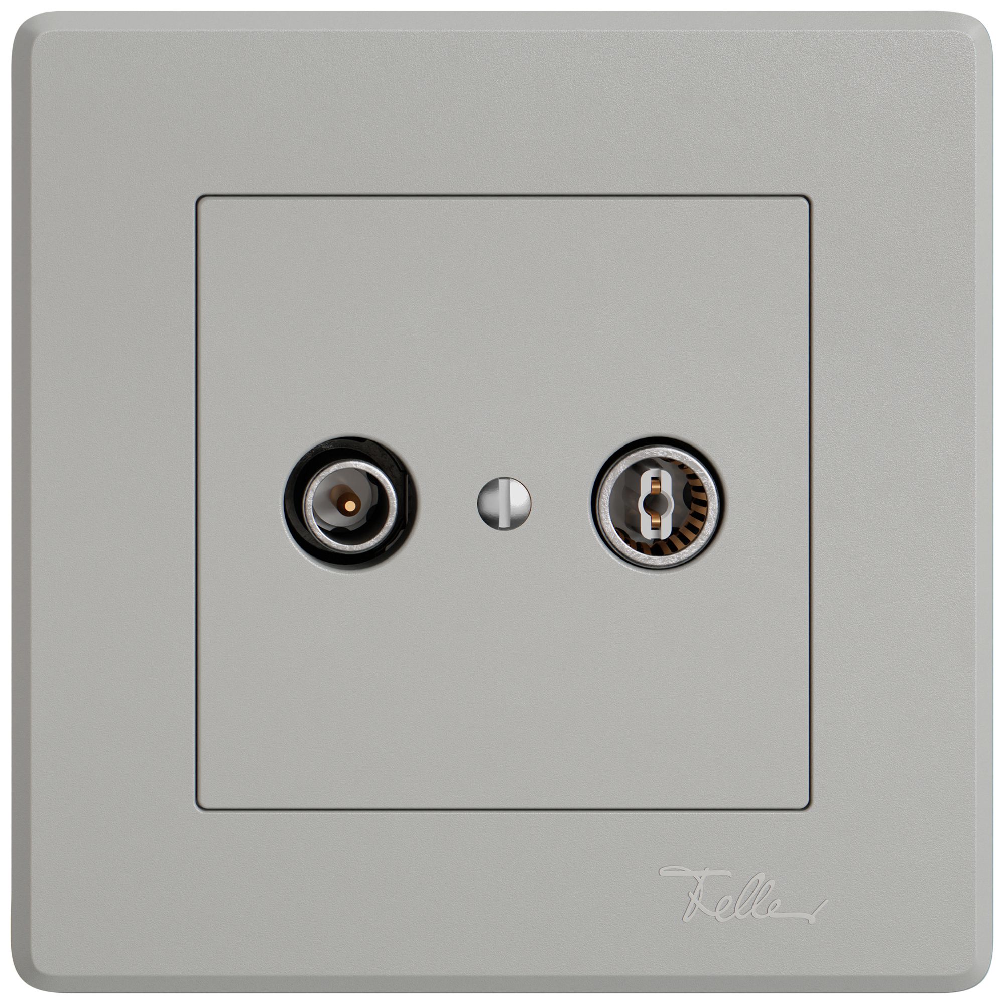 Prise antenne ENC TV-R EDIZIO.liv SNAPFIX® prise de passage 11dB grc