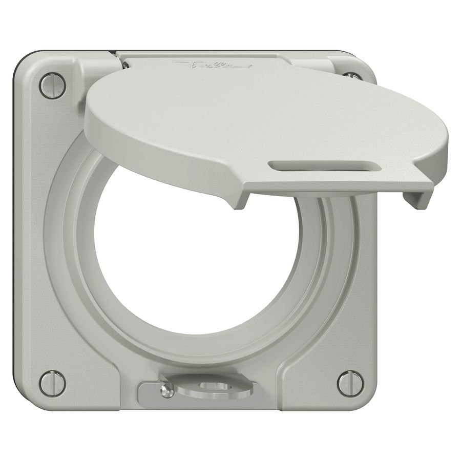 Couvercle avec clapet NEVO Ø53mm verrouillable IP21 grc (joint no)