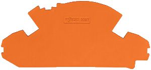 Abschluss-Zwischenplatte WAGO 1.5mm orange