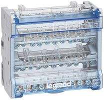 Klemmenblock Legrand, 4-polig, 125A, 10 Klemmstellen