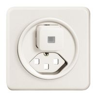 UP-Frontset FH T23 weiss 86×86mm mit Linse für Kleinkombi