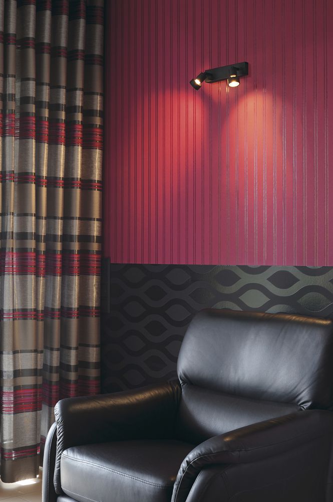 Deckenleuchte SLV PURI, 2×GU10 50W mit Decoring IP20 schwarz