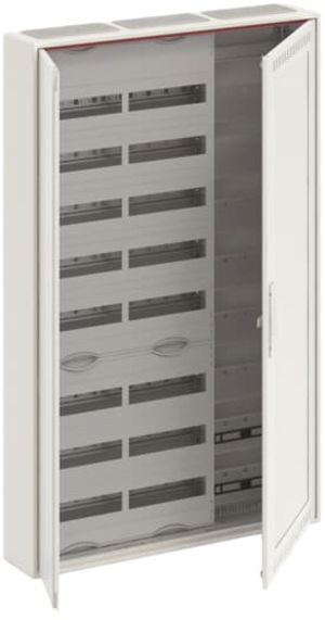 Distributore AP ABB CA 38VMW, 3 parti 8 file 192UM + media, porta-WiFi ventilata