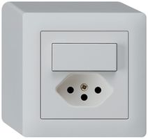 AP-Kombination I kallysto 6/1L+T13 ohne Kinderschutz hellgrau